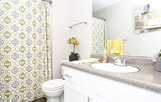 Bathroom Apt Home Rentals in Richmond CA at Bella Vista at Hilltop