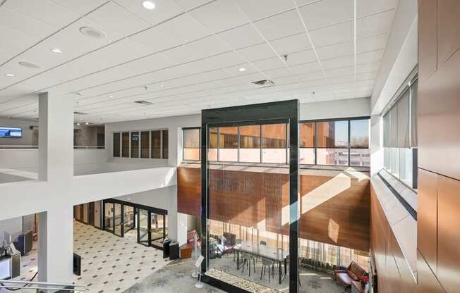 Lobby at Aire MSP Apartments, Bloomington, Minnesota