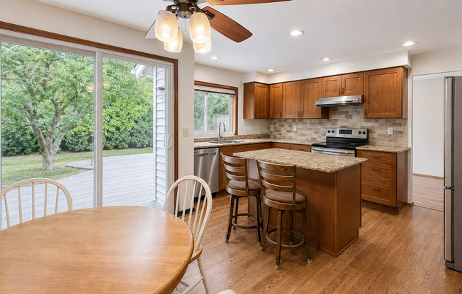 Private Summer Ridge Retreat with Vaulted Ceilings & Fenced Backyard