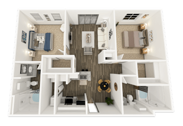 2 beds, 2 baths, 1,324 sqft, $2,165