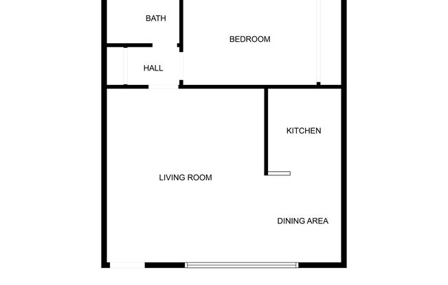 1 bed, 1 bath, 550 sqft, $1,975, Unit 5