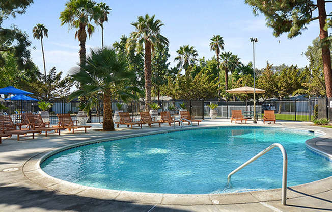 Sparkling Pool | Luxury Apartments Fresno Ca | The Enclave