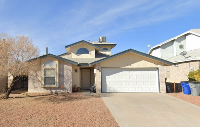 3 bedroom, 2 bath home in West El Paso!
