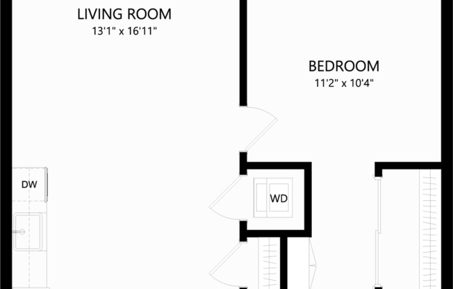 1 bed, 1 bath, 779 sqft, $3,830, Unit 425
