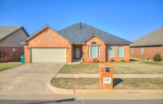 Well kept home in Edmond + 3 bedrooms + Office + Edmond Schools