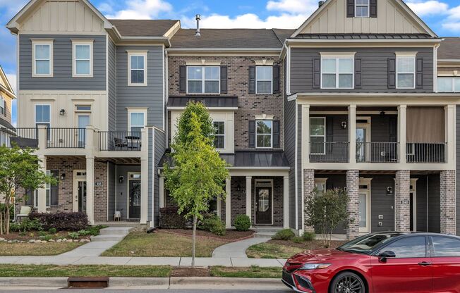 Beautiful 3 story townhome in Wake Forest with 2 car garage!