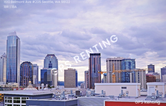 Perfect one bedroom corner unit in Capitol Hill