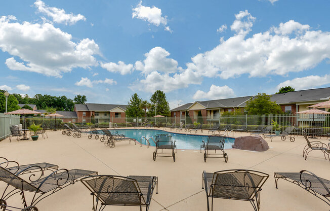 Mountain View Apartment Homes, Tuscaloosa, AL, Resort Style Pool