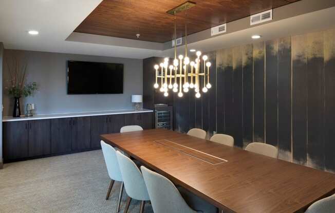 Resident Conference Room at Residences at 1700, Minnetonka, MN