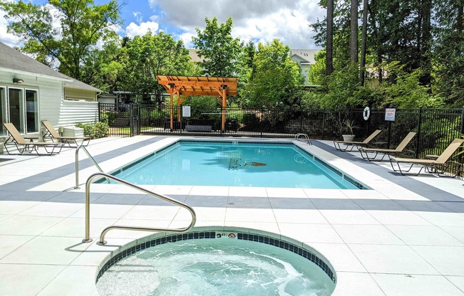 Swimming Pool and Hot Tub