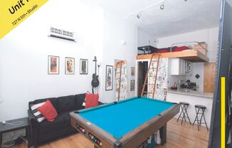 Spacious loft/studio in northern liberties.