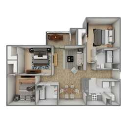 3 beds, 2 baths, 1,200 sqft, $1,475