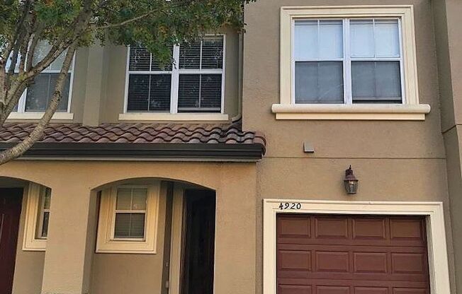 MOVE in NOW! Welcome home!! Nice 3 X 2.5 with tile flooring throughout first floor as well as convenient half bath!!