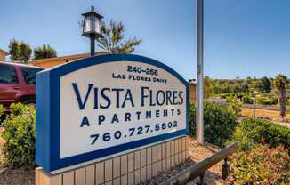 Welcome to Vista Flores Apartments in San Marcos, California