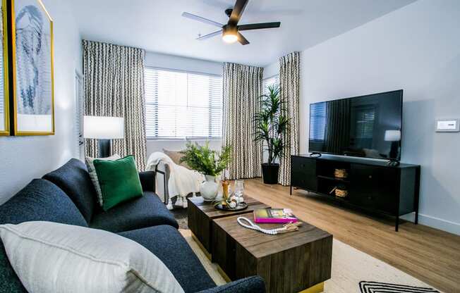 The Presley at Whitney Ranch Model Living Room