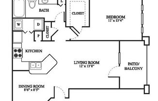 Partner-provided photo for $1101 unit