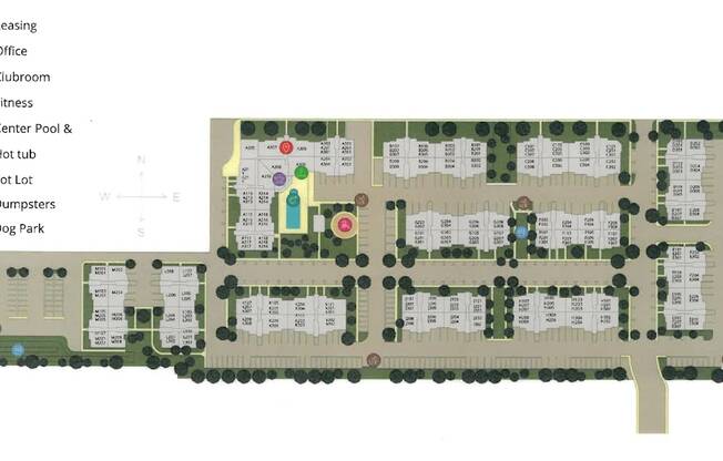 a schematic of a floor plan of a building