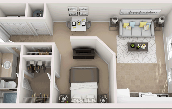 1 bed, 1 bath, 725 sqft, $1,320, Unit 4161