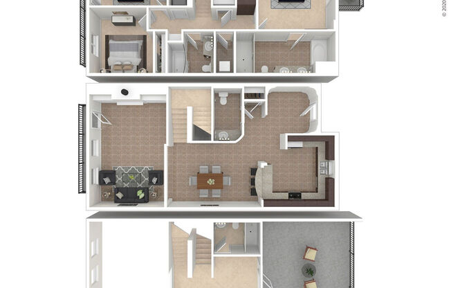 3 beds, 3.5 baths, 2,256 sqft, $5,921