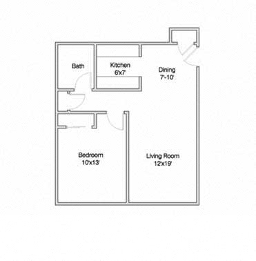 1 bed, 1 bath, $1,165