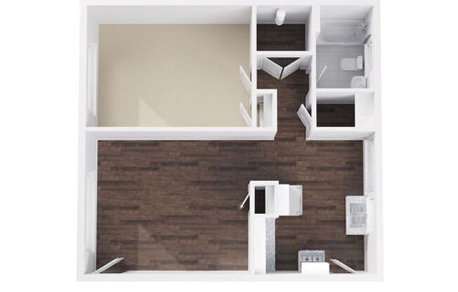 1 bed, 1 bath, 575 sqft, $1,240, Unit 2225-9
