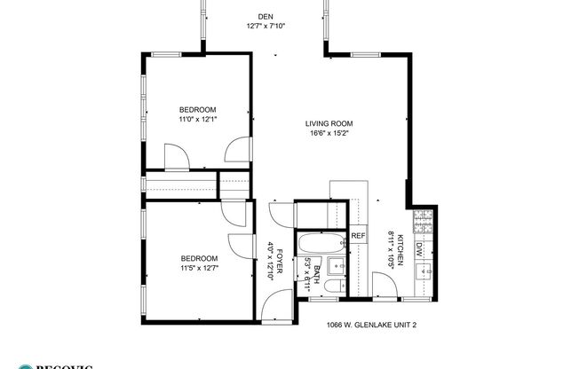 2 beds, 1 bath, 569 sqft, $2,750, Unit 1066-2nd floor
