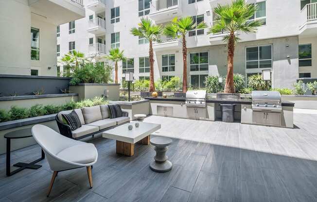 Patio at G12, Los Angeles, California