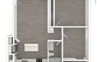 2 beds, 1 bath, 900 sqft, $3,025