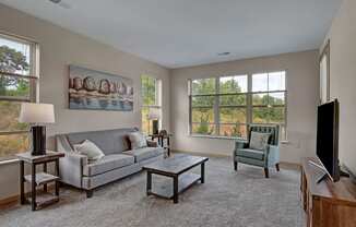 Unit Living Space at The Vue at Pinnacle Peak Apartment Homes