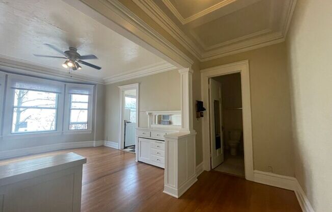 Studio, 1 bath, 500 sqft, $1,000, Unit D