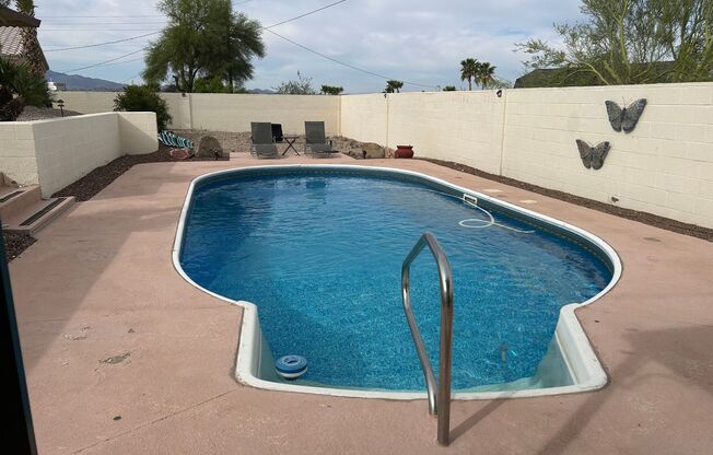 Long term unfurnished Pool Home