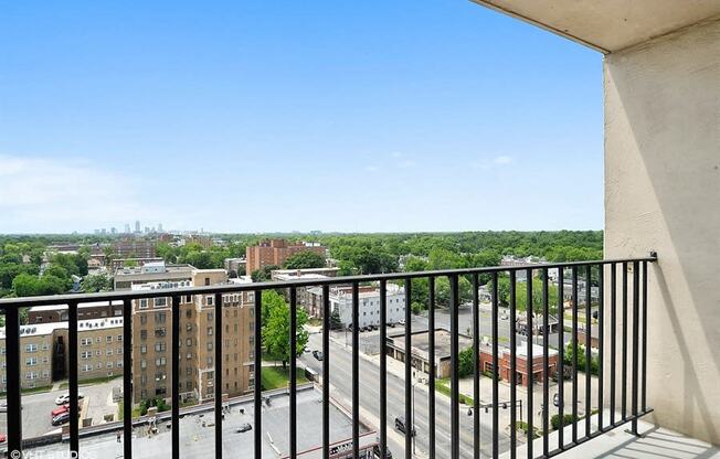 Expansive Private Balconies at CityView on Meridian, Indianapolis, IN,46208