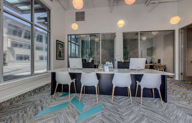 Large Leasing Office at Equinox, Washington