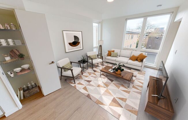 2 beds, 2 baths, 806 sqft, $3,295, Unit 507