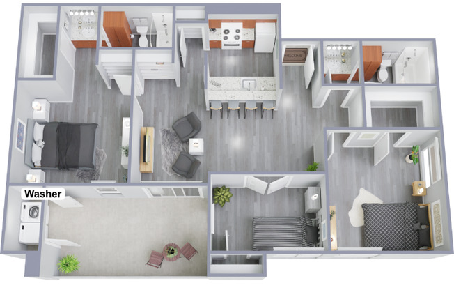 3 beds, 2 baths, 909 sqft, $1,339