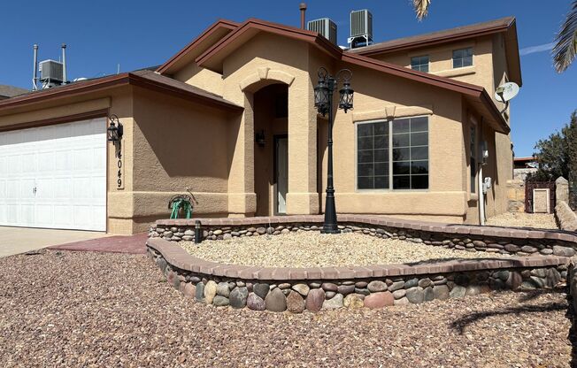 Home for rent in the Eastside of El Paso in "The Tierras"