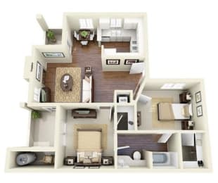 2 beds, 1 bath, 855 sqft, $2,824