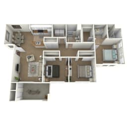 3 beds, 2 baths, 1,336 sqft, $3,766