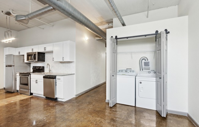 Cold Storage Lofts | Kansas City, MO | In-Unit Washer and Dryer