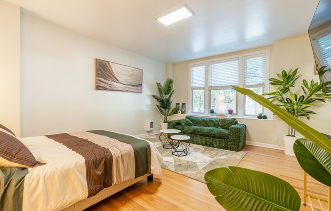 Studio, 1 bath, 376 sqft, $1,275, Unit 302
