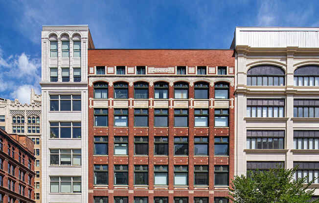 Loft style floor plans at The Ferguson.