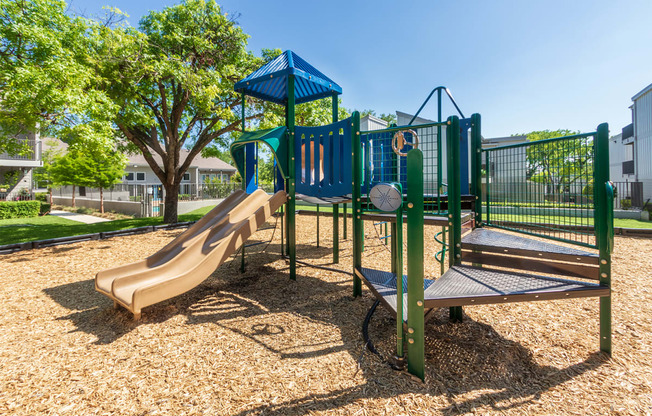 This is a photo of the playground at The Biltmore Apartments, in Dallas, TX.