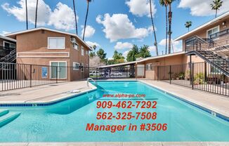 Downstairs 2 bedroom +1 bath, patio. AVAILABLE NOW!!