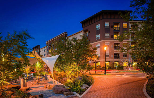 Exterior View Of Property In Night at Mira Upper Rock, Maryland, 20850