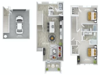2 beds, 2 baths, 1,575 sqft, $2,760