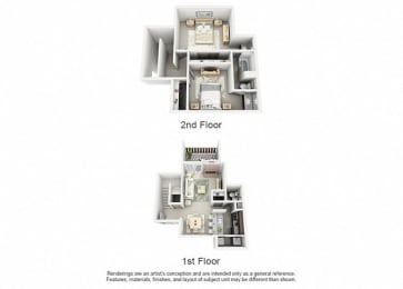 2 beds, 1.5 baths, 1,102 sqft, $1,632