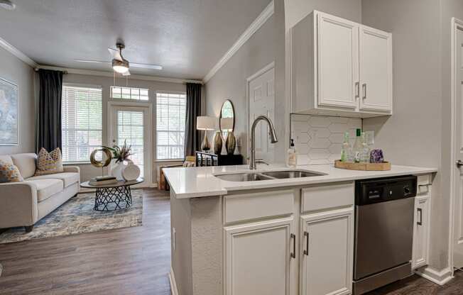 Kitchen And Living Area at Mason, McKinney, 75069