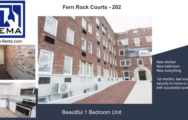 1 bed, 1 bath, $1,025, Unit 202