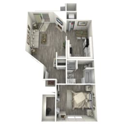 1 bed, 1 bath, 760 sqft, $1,183