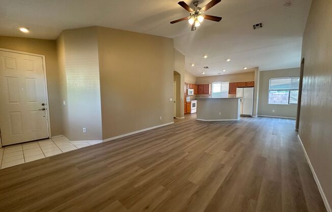POWER RANCH SINGLE LEVEL 4 BEDROOM HOME WITH NEW LVP.